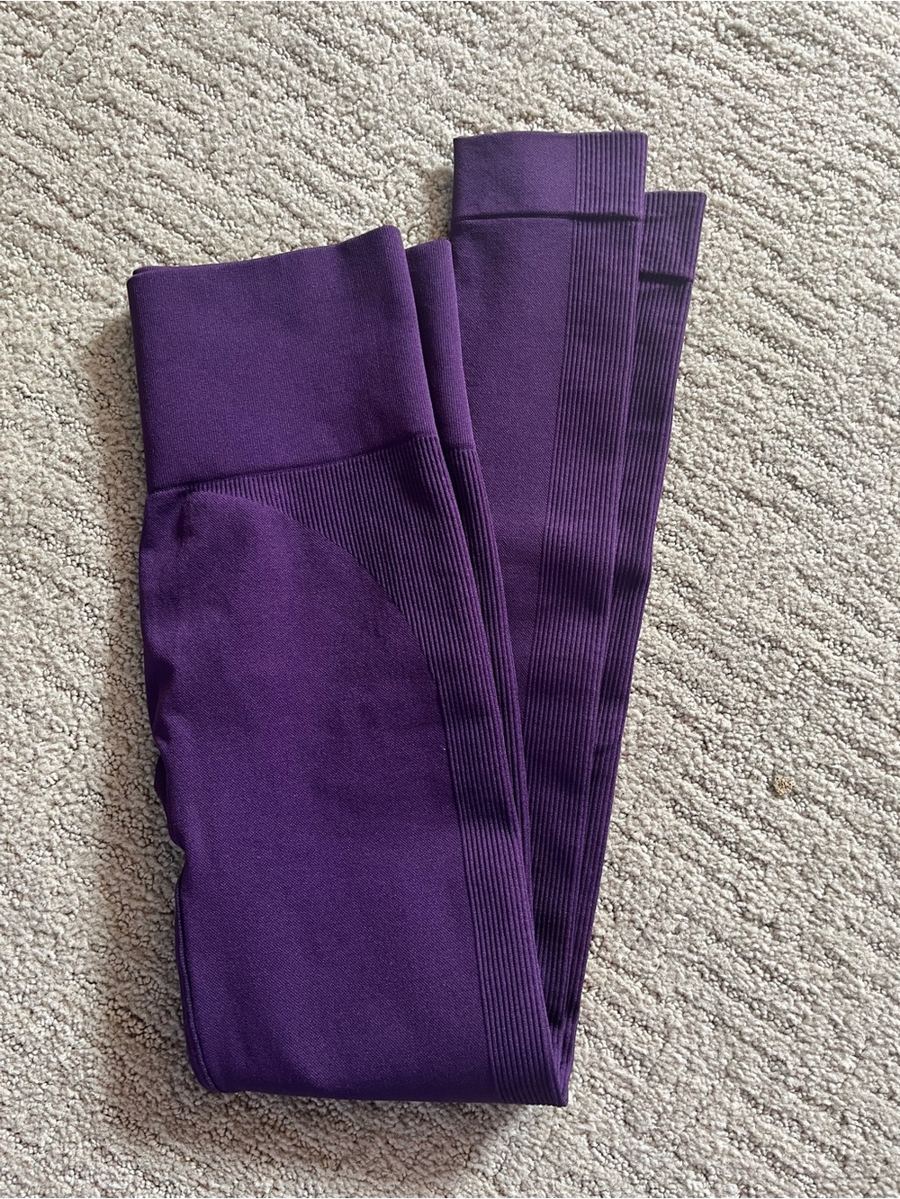 SET Active Purple Seamless Active Leggings